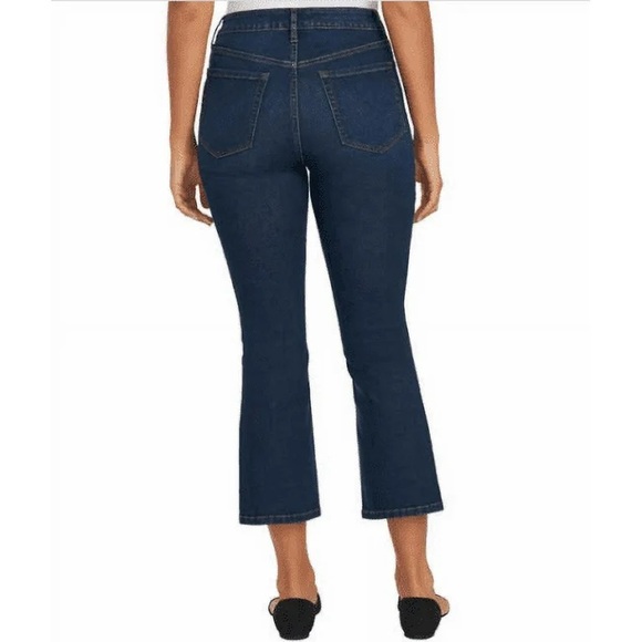 NWT Chaps Jeans Mid Rise Crop Kick - Picture 3 of 3